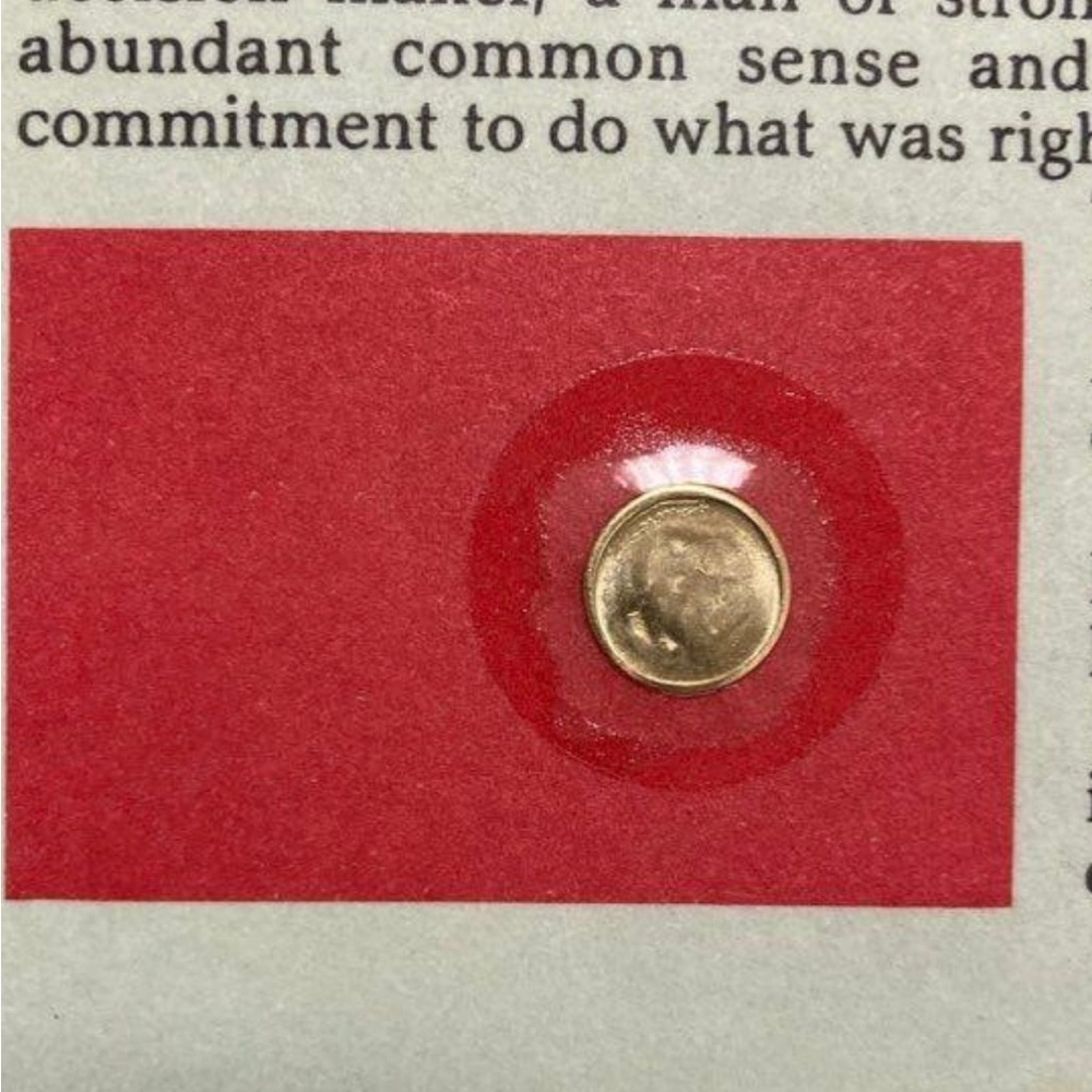 Harry S. Truman 14K Gold Piece 100th Birthday Commemorative - Picture 5 of 5